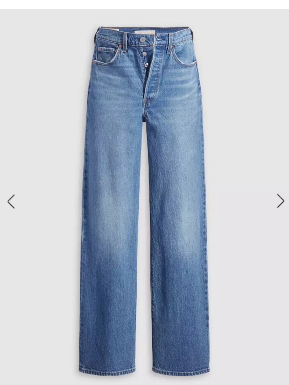 New Ribcage Straight Leg 501 Levi’s Medium wash